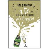BIGLIETTO AUGURALE COMPLEANNO 11,8X16,8 MASCHILE MARPIMAR