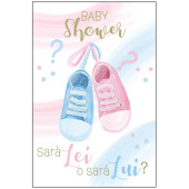 BIGLIETTO AUGURALE BABY SHOWER 11,8X16,8 MARPIMAR