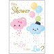 BIGLIETTO AUGURALE BABY SHOWER 11,8X16,8 MARPIMAR