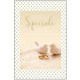 BIGLIETTO AUGURALE MATRIMONIO 11,8X16,8 FOIL ORO MARPIMAR