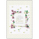 BIGLIETTO AUGURALE MATRIMONIO 11,8X16,8 FOIL ORO MARPIMAR