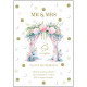 BIGLIETTO AUGURALE MATRIMONIO 11,8X16,8 RILIEVO MARPIMAR