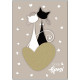 BIGLIETTO AUGURALE MATRIMONIO 11,8X16,8 SPECIAL CON APPLICAZIONE 3D MARPIMAR
