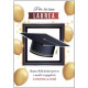 BIGLIETTO AUGURALE LAUREA 11,8X16,8 SPECIAL CON APPLICAZIONE 3D MARPIMAR
