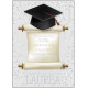 BIGLIETTO AUGURALE LAUREA 11,8X16,8 SPECIAL CON APPLICAZIONE 3D MARPIMAR