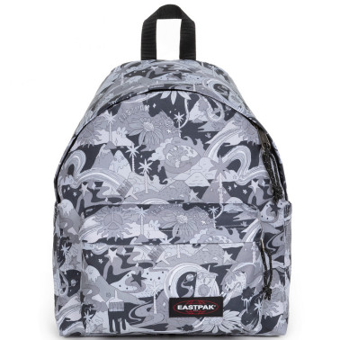 ZAINO CON TASCA PORTABOTTIGLIE DAY PAK'R DOODLE FEST DARK EASTPAK