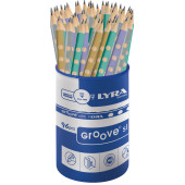 MATITA GROOVE SLIM METALLIC GRAPHIT HB LYRA FILA