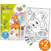 ALBUM DA COLORARE MAXI PAGINE 30X42 MINI KIDS CRAYOLA