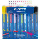 PENNARELLO DOPPIA PUNTA GIOTTO TURBO PRO SET 10 COLORI FILA