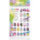 SUPER ALBUM NAIL ART CREA I TUOI BOZZETTI - CREATIONS CRAYOLA