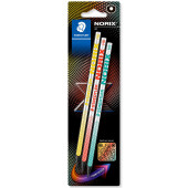 SET 3 MATITE ERGONOMICHE NORIX HB X-TREME STAEDTLER