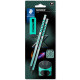 SET VERDE NERO NORIX MATITA + TEMPERAMATITE + GOMMA X-TREME STAEDTLER