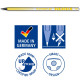 SET ROSSO NERO NORIX MATITA + TEMPERAMATITE + GOMMA X-TREME STAEDTLER