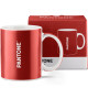 TAZZA MUG CERAMICA 350 ML BARN RED PANTONE
