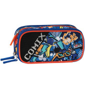 ASTUCCIO BUSTINA 3 ZIP TRIPLE 22X11X7,5 ULTRA BRIGHT COMIX