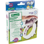NASTRO BIADESIVO IN SCHIUMA BIANCA MM.19X5 MT. 771 EUROCEL