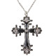 COLLANA CROCE NERA CON STRASS WIDMANN