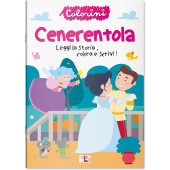 LIBRO DELLE FAVOLE DA LEGGERE E COLORARE CENERENTOLA LISCIANI LIBRI