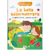 LIBRO DELLE FAVOLE DA LEGGERE E COLORARE LA BELLA ADDORMENTATA LISCIANI LIBRI