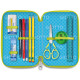 ASTUCCIO 3 ZIP CON CORREDO GIOTTO PREMIUM SUPER CRYSTAL AQUAMARINE FILA