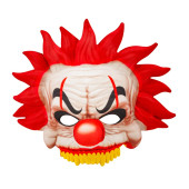 MASCHERA IN TESSUTO SENZA MENTO KILLER CLOWN WIDMANN