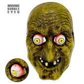 MASCHERA IN PVC RIGIDO STREGA CON OCCHI SPALANCATI WIDMANN
