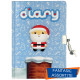 DIARIO SEGRETO 13X18 CON LUCCHETTO 80 PAGINE CON APPLICAZIONI SQUISHY LEBEZ
