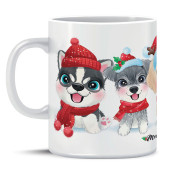 TAZZA MUG IN CERAMICA NATALIZIA CUCCIOLI MARPIMAR