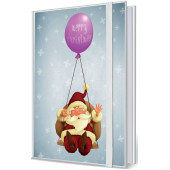 QUADERNO CARTONATO CON ELASTICO 15X21 NATALE MARPIMAR