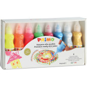 COLORE A TEMPERA IN BOTTIGLIETTA 50 ML. SCATOLA 8 COLORI PRIMO