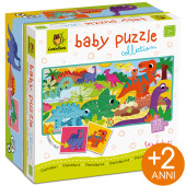 PUZZLE DOUBLE FACE BABY COLLECTION 32 PEZZI 67X32 DUD&Ugrave; LUDATTICA
