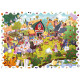 BABY DETECTIVE PUZZLE CON LENTE DI INGRANDIMENTO 108 PEZZI 50X70 LUDATTICA