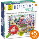 BABY DETECTIVE PUZZLE CON LENTE DI INGRANDIMENTO 108 PEZZI 50X70 LUDATTICA