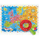 BABY DETECTIVE PUZZLE CON LENTE DI INGRANDIMENTO 108 PEZZI 50X70 LUDATTICA
