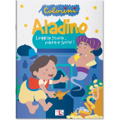 LIBRO DELLE FAVOLE DA LEGGERE E COLORARE ALADINO LISCIANI LIBRI