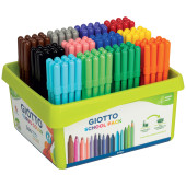 PENNARELLI GIOTTO TURBO COLOR SCHOOLPACK 144 PZ FILA