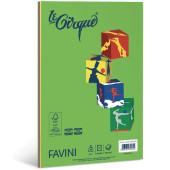 CARTA MULTIUSO A4 MIX 5 COLORI FORTI GR. 80 LE CIRQUE RISMETTA 100 FOGLI FAVINI