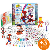 ACTIVITY SET COLOR WONDER SPIDEY CRAYOLA