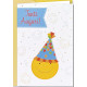BIGLIETTO AUGURALE COMPLEANNO 11,5X17,14 PAPERWORK CROMO