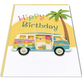 BIGLIETTO AUGURALE COMPLEANNO 11,5X17,21 PAPERWORK CROMO