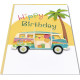 BIGLIETTO AUGURALE COMPLEANNO 11,5X17,21 PAPERWORK CROMO