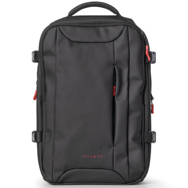 ZAINO CABIN-BAG DROPINBLACK IN GOMMA ANTIPIOGGIA INTEMPO