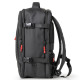 ZAINO CABIN-BAG DROPINBLACK IN GOMMA ANTIPIOGGIA INTEMPO