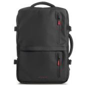 ZAINO TRAVEL-BACKPACK DROPINBLACK IN GOMMA ANTIPIOGGIA INTEMPO