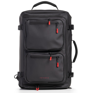 ZAINO MULTIPURPOSE-BACKPACK DROPINBLACK IN GOMMA ANTIPIOGGIA INTEMPO