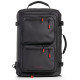 ZAINO MULTIPURPOSE-BACKPACK DROPINBLACK IN GOMMA ANTIPIOGGIA INTEMPO