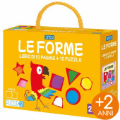 PUZZLE 2. CON LIBRO LE FORME SASSI