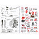 MAXIQUADERNO SPIRALE PLASTICA MORBIDA SENZA FORI 80 GR. 60 FOGLI FREE CON STICKERS BM BE MORE
