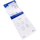 CARTA DISEGNO 18 ILLUSTRAZIONI A4 GR.100 BLOCCO 50 FOGLI OPLA' BM BE MORE