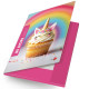 CARTELLA 3 LEMBI ELASTICO 25X35 DORSO CM.1 SWEET DIFFERENT BM BE MORE
